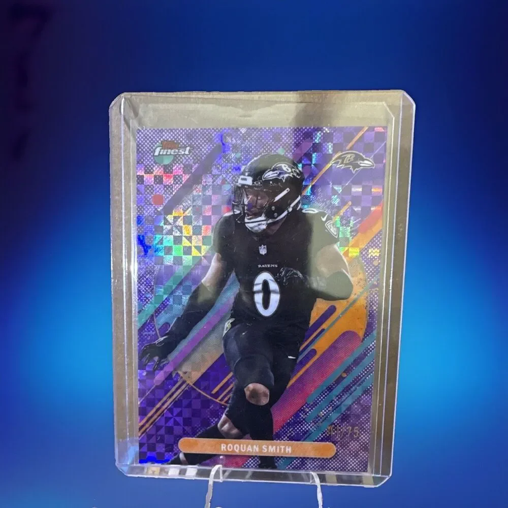 Topps 2025 Finest Roquan Smith Ravens Finest Performance #286 /75 Parallel🔥